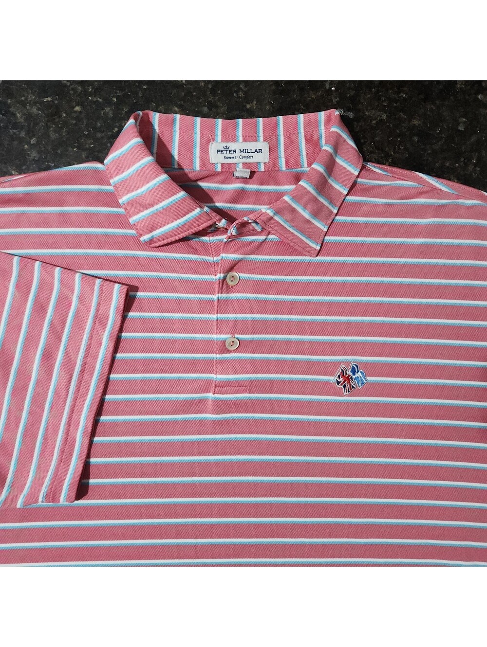 Peter Millar Summer Comfort Frederica Performance Stretch Golf Polo Mens Large